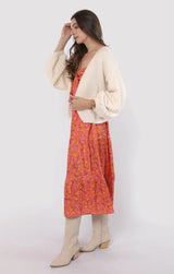 Marley Dolman Sweater Cardigan - Ivory