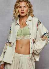Stevie Boho Jacket - Ivory