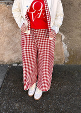 Apple Butter Pants - Red Gingham