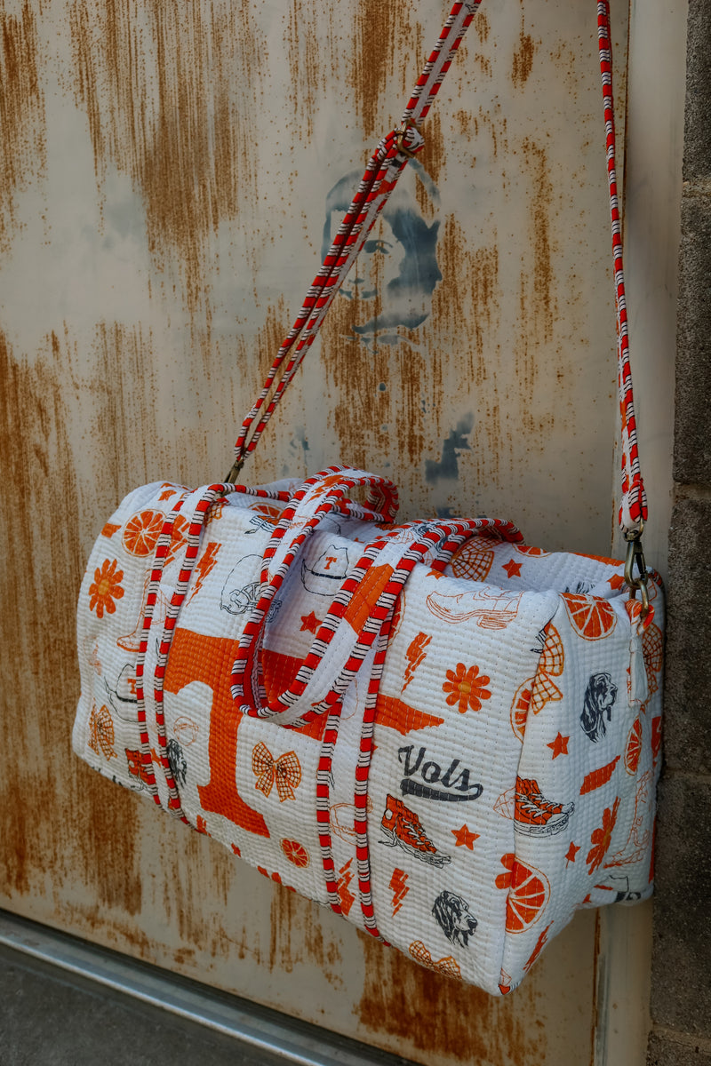 Tn Vols Quilted Duffle