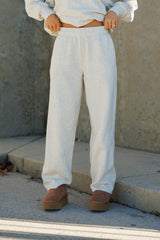 Barrel Fit Sweatpants - Heather Oat