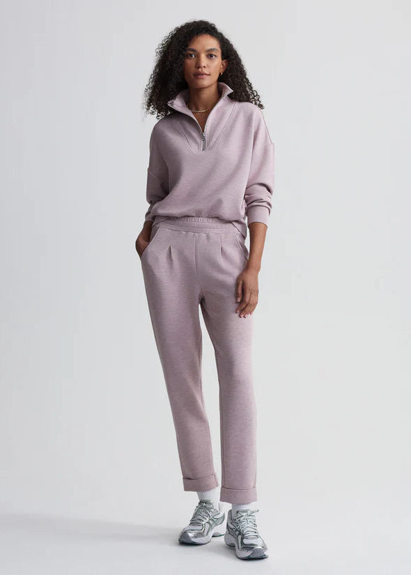 Varley The Rolled Cuff Pant 25 - Mauve Marl