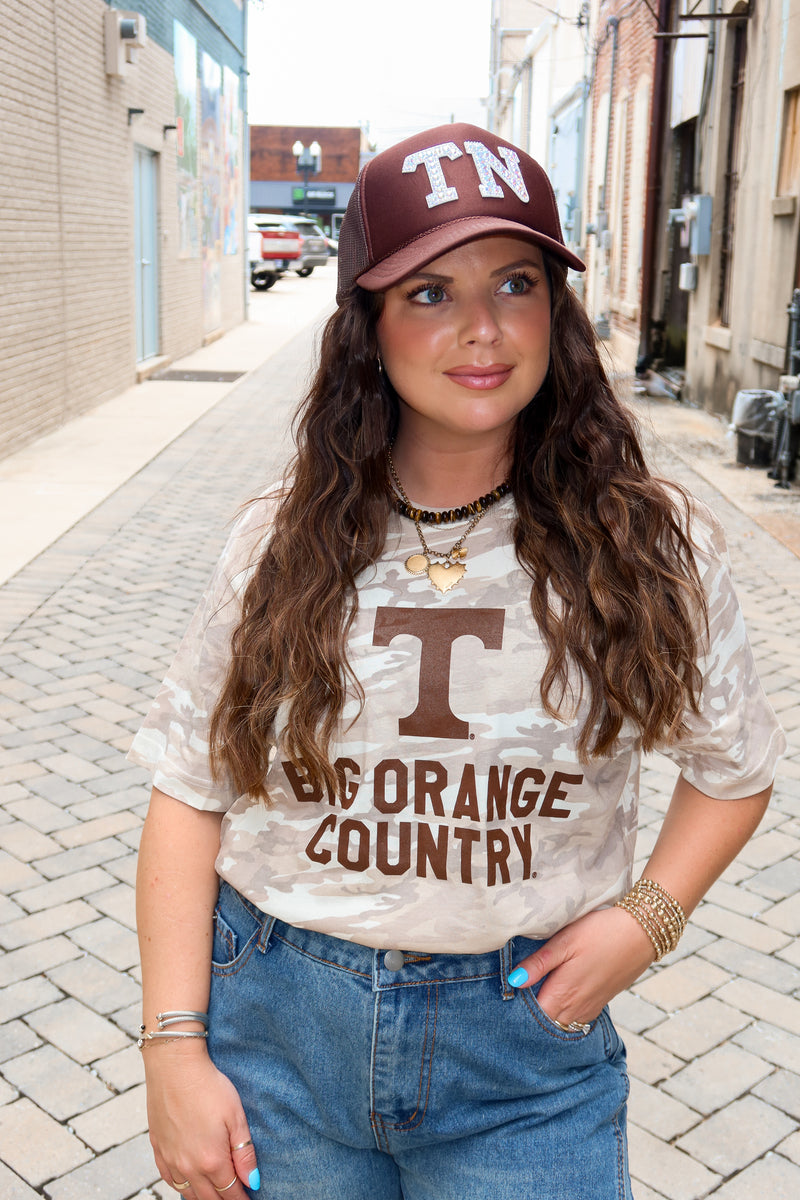 Southern Made Tees: Camo Big Orange Country