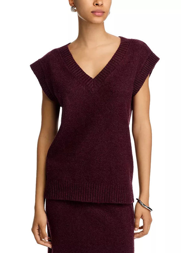 Steve Madden | Remy Sweater Vest - Wine