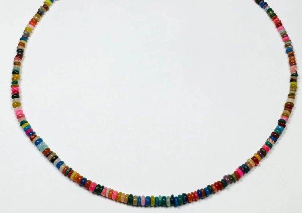 Theodosia Jewelry: Camp Candy Opal Necklace