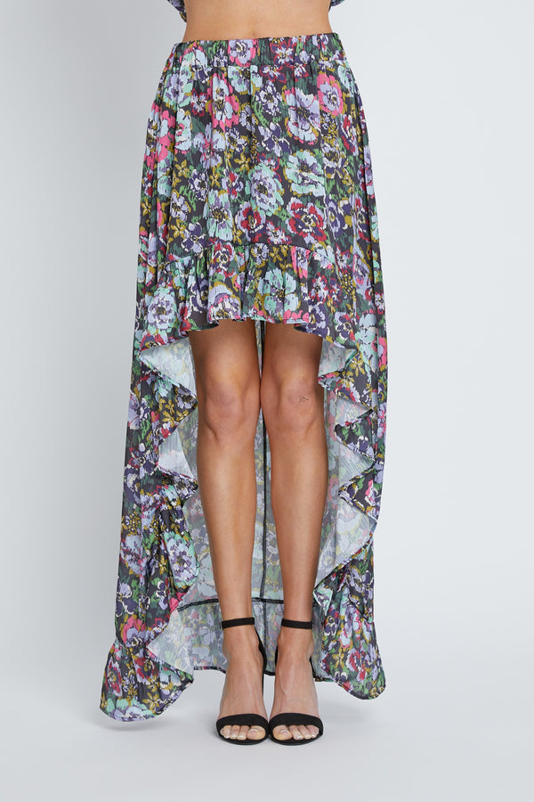 Gianna Skirt - Dark Water Floral