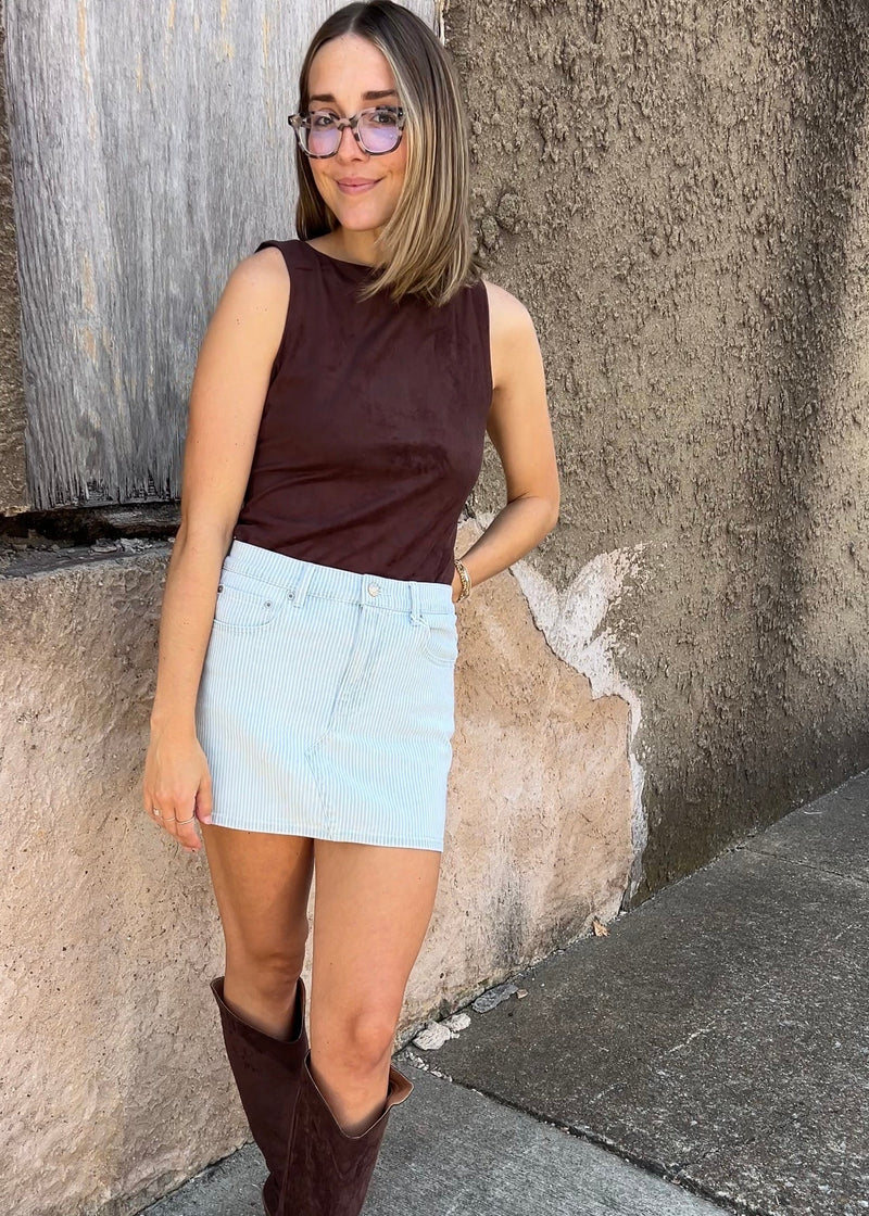 Steve Madden | Ornellia Boat Neck Bodysuit