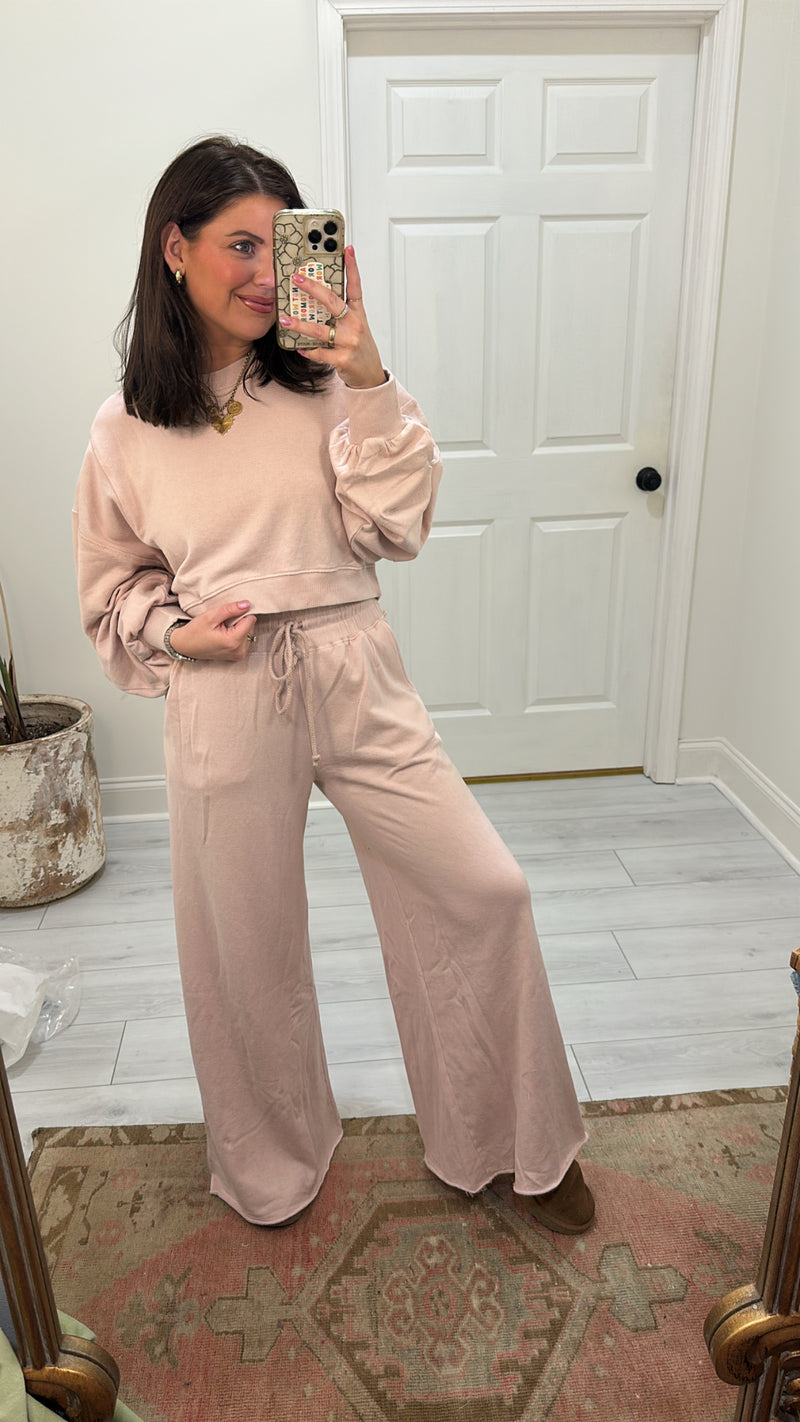 The Mia Set Vintage Powder Pink