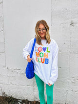 E+E | Funky Cool Mom Sweatshirt - White
