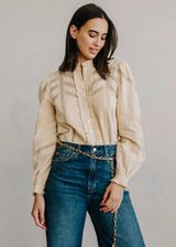 Love the Label | Delia Top - Almond