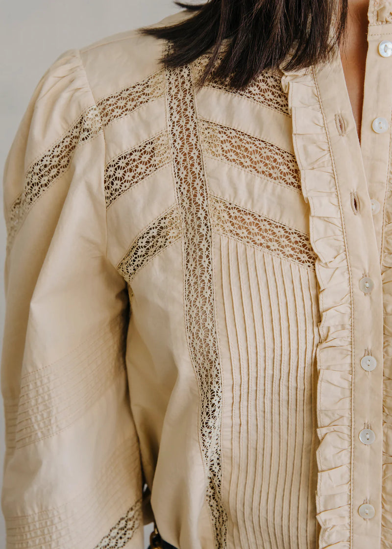 Love the Label | Delia Top - Almond