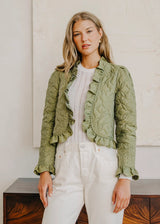 Love The Label | Melanie Quilted Jacket - Olive