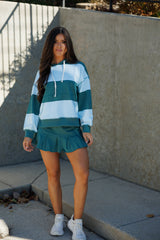 Julia Knit Set - Teal Green/Baby Blue