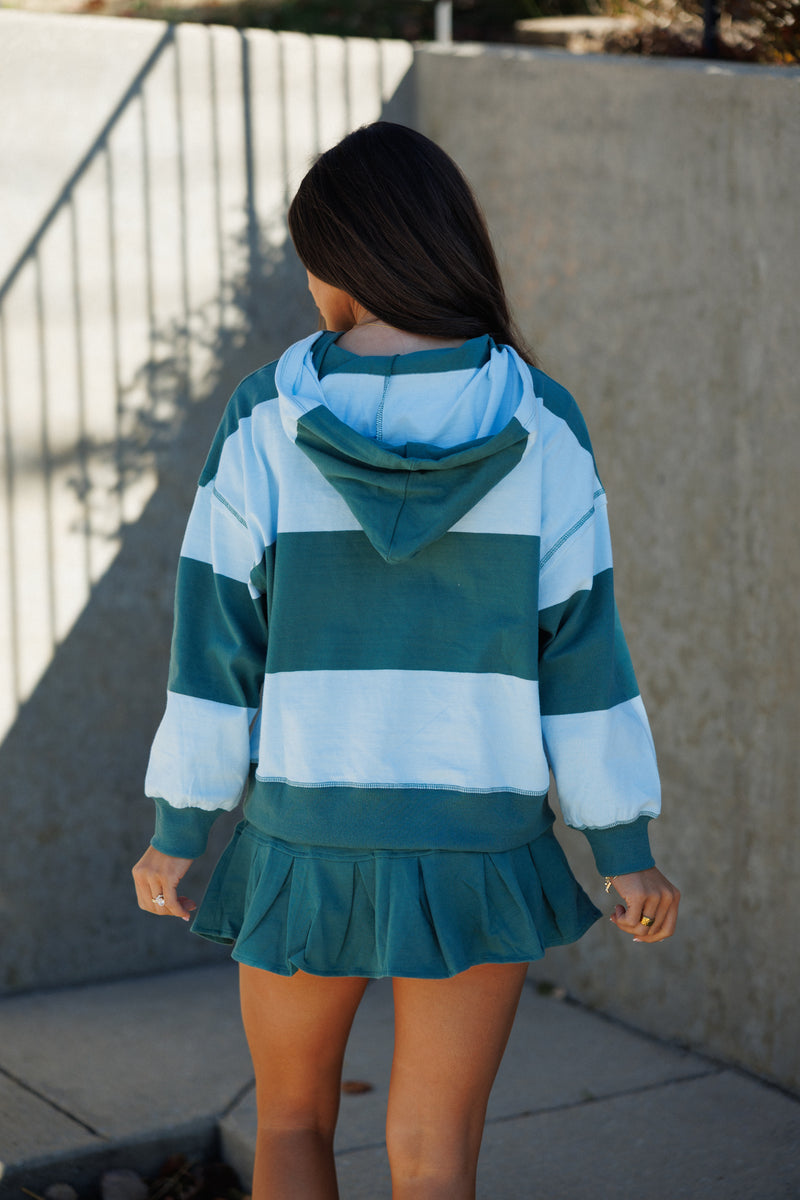 Julia Knit Set - Teal Green/Baby Blue