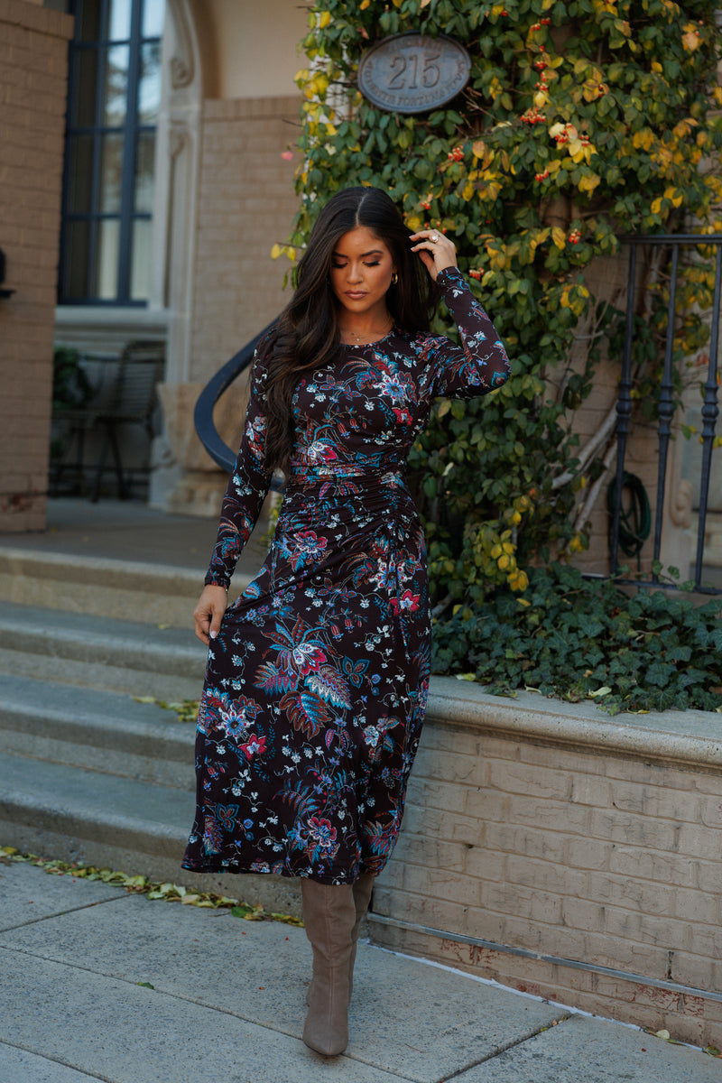 Love the Label | Astrid Maxi Dress - Charlotte Floral Print