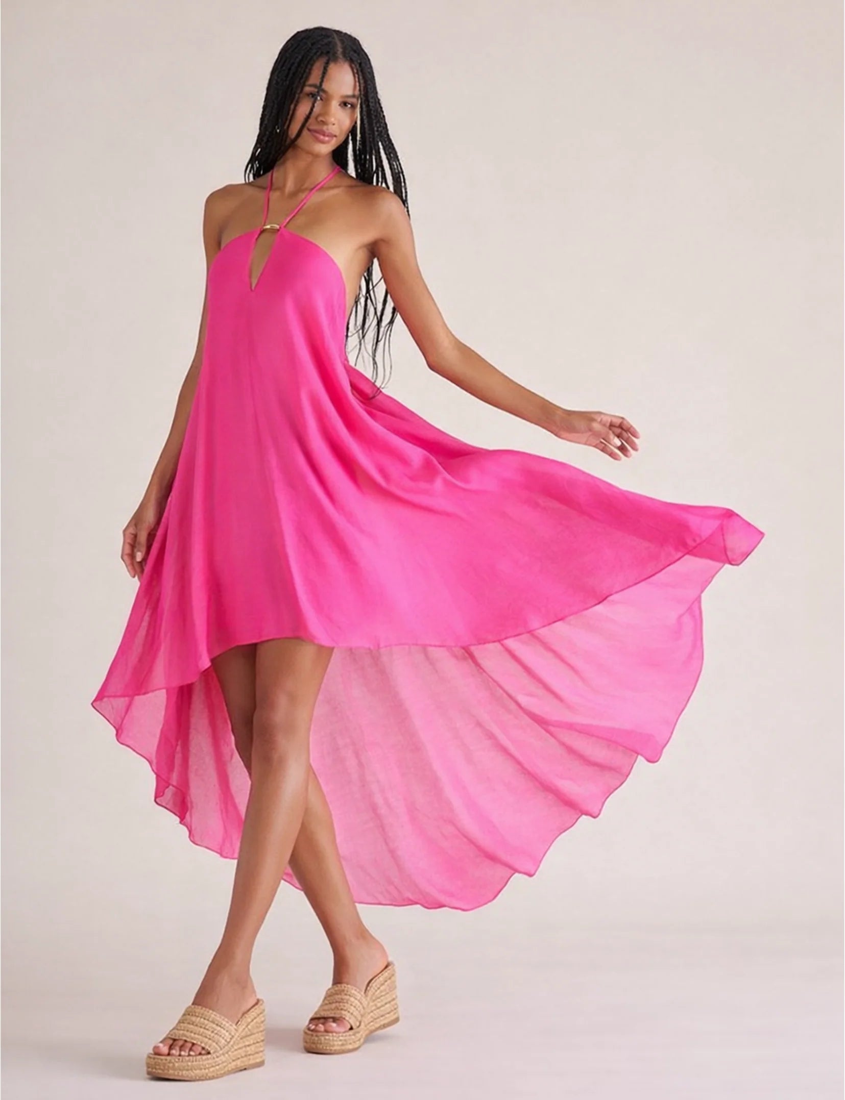 Steve Madden | Suzanne Dress - Pink Yarro – Ivy Lee Boutique