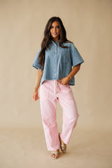 Rocky Chambray Denim Top - Blue Denim