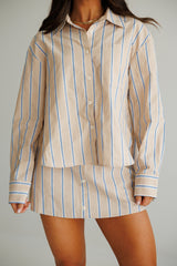 Rumi Stripe Set - Light Taupe