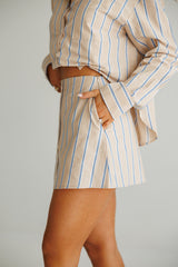 Rumi Stripe Set - Light Taupe