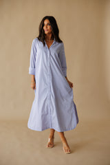Nina Midi Dress- Periwinkle