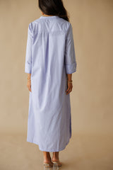 Nina Midi Dress- Periwinkle