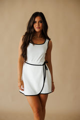 Terry Scuba Romper - Off White