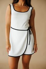 Terry Scuba Romper - Off White