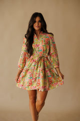 Rhode Resort Dress - Pink Mix