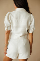 Love Language Crop Jacket