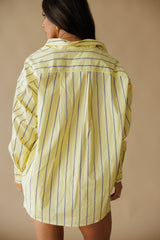Go-To Oversized Stripe Set - Yellow