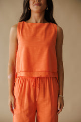 Good Day Layered Top - Orange