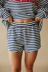 Americana Stripe Set - White/Navy