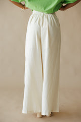 Everyday Linen Pants - Ecru