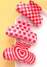 Valentine's Day Claw Clips