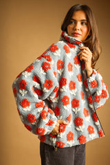 Flower Power Sherpa Jacket