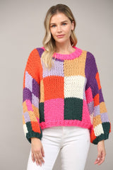 Andie Sweater - Pink Mutli