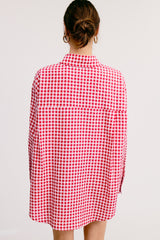 Sweetheart Gingham Button-Down