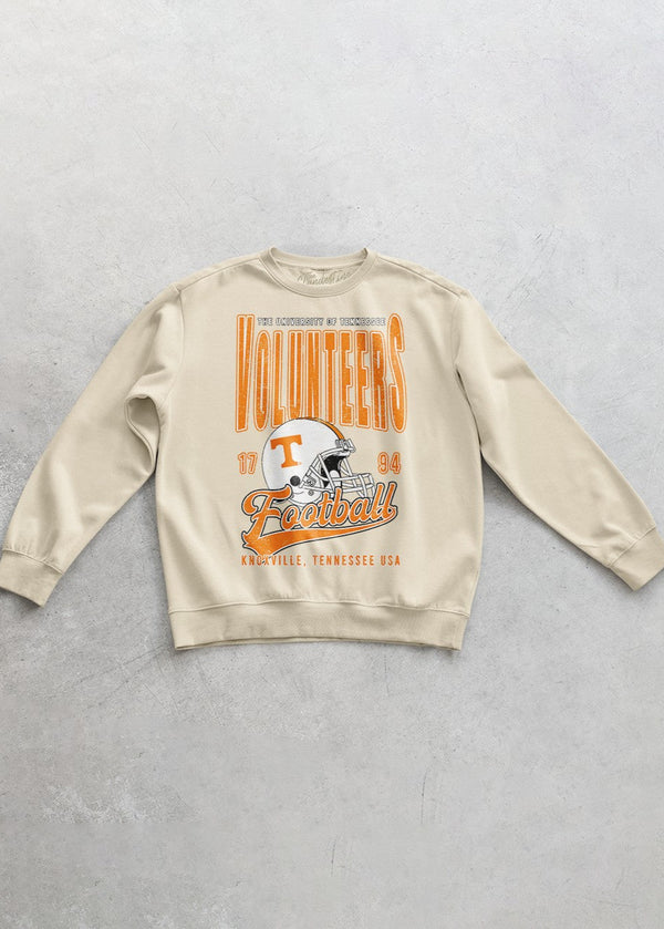 Clandestine Underground | TN Volunteers Knoxville 90s Oversized Crew - Sand