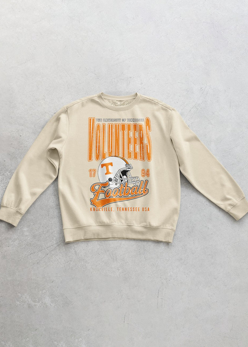 Clandestine Underground | TN Volunteers Knoxville 90s Oversized Crew - Sand