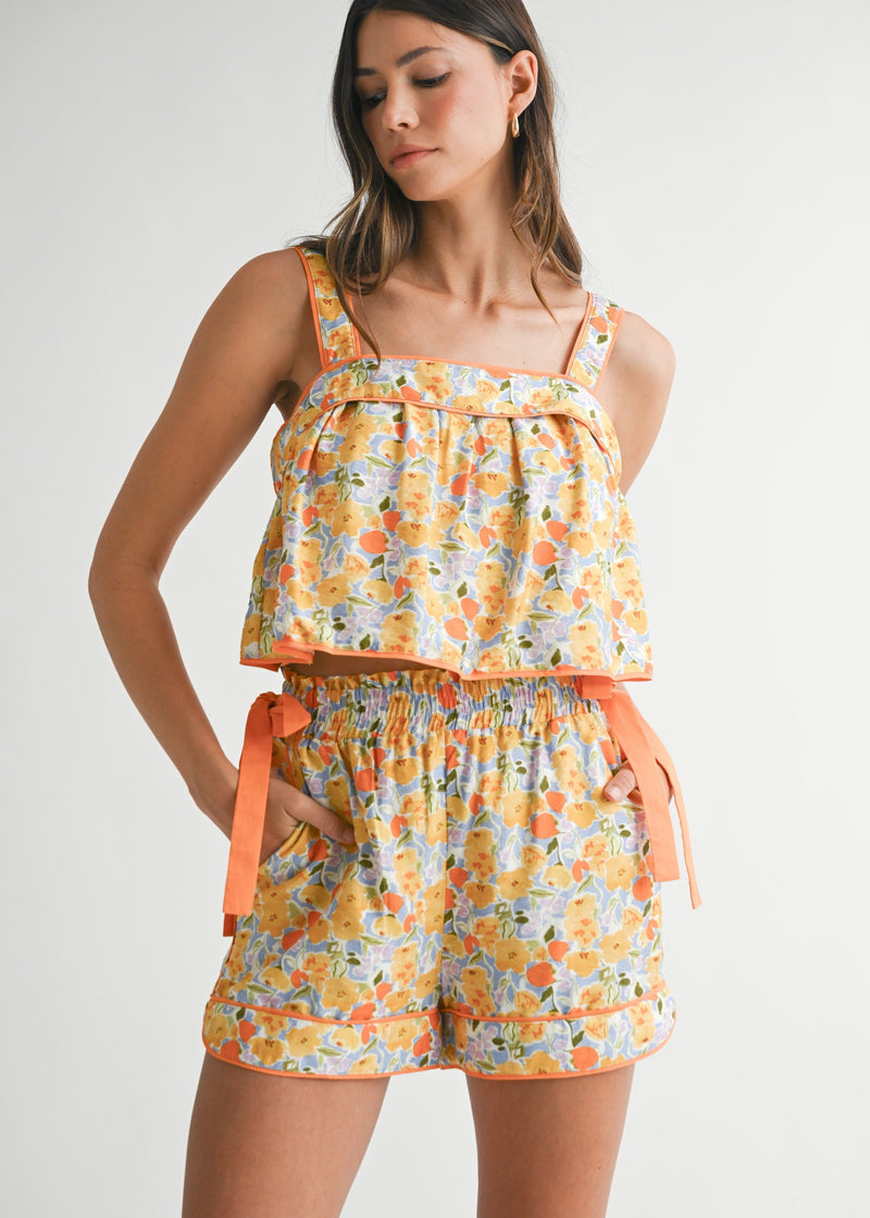 Kersten Floral Set - Orange