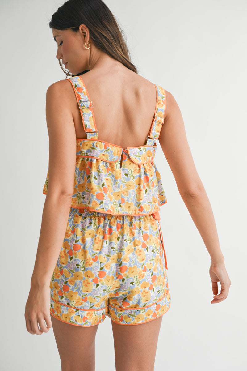 Kersten Floral Set - Orange