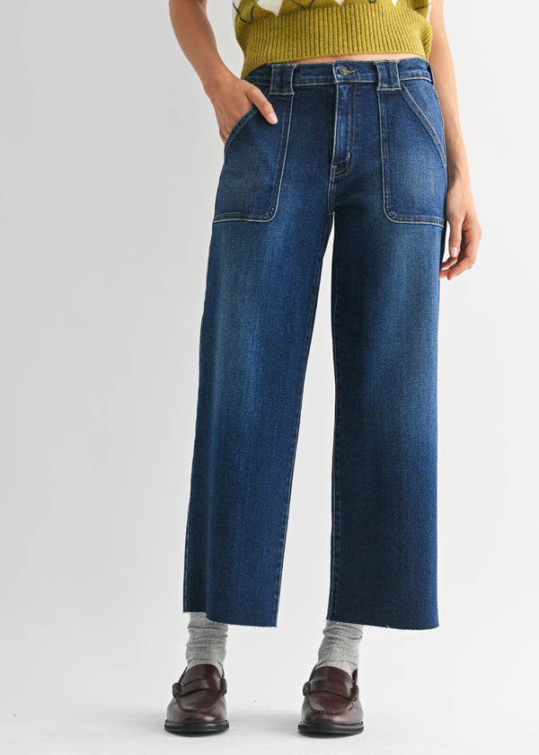 JBD | Petite Palazzo - Dark Denim