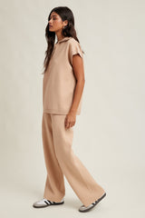 Colbie Sweater Set - Taupe