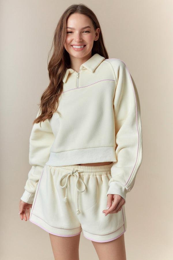 Florence Set - Cream/Pink