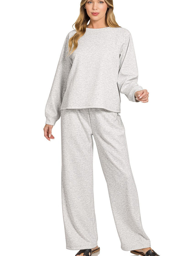 Free Fallin’ Scuba Set Heather Grey