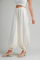 Phoebe Balloon Pants - Cream