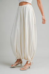 Phoebe Balloon Pants - Cream