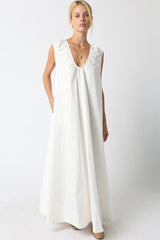 Lina Maxi Dress - Off White