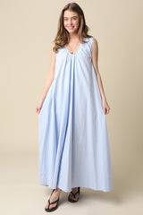 Lina Maxi Dress - Lt Blue