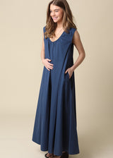 Lina Maxi Dress - Navy